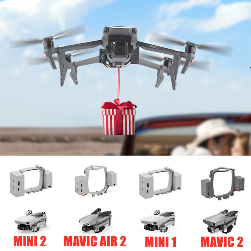 Drone Tablet Mount - Sistema airdrop para dji mavic pro/2/3/air